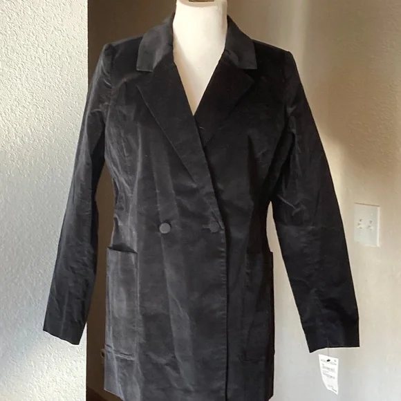 Halogen Jackets Coats New Halogen Velvet Blazer Sz L Poshmark